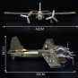 Military Ju-88 Bombing Airplane 559pcs Building Blocks Army Aircraft Bricks Toy