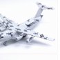 Military Aircraft C-17 Transport Airplane Model Kids Toy Pull Back With Display