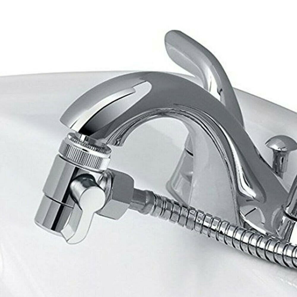 Toilet Bidet Shower Valve Water Tap Connector Switch Faucet Adapter Sink Splitt