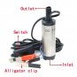 12L/min Diesel Fuel Water Oil Transfer Pump 12V DC 1.5A 8700r/min Speed Suction