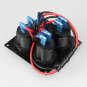 4 in 1 Panel 12V 4.2A Cigarette Lighter Socket Car Charger Voltmeter Dual USB