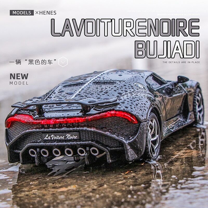 Luxury Sport Model Bugatti Lavoiturenoire Car Toy 1:32 Children Vehicle Auto Toy