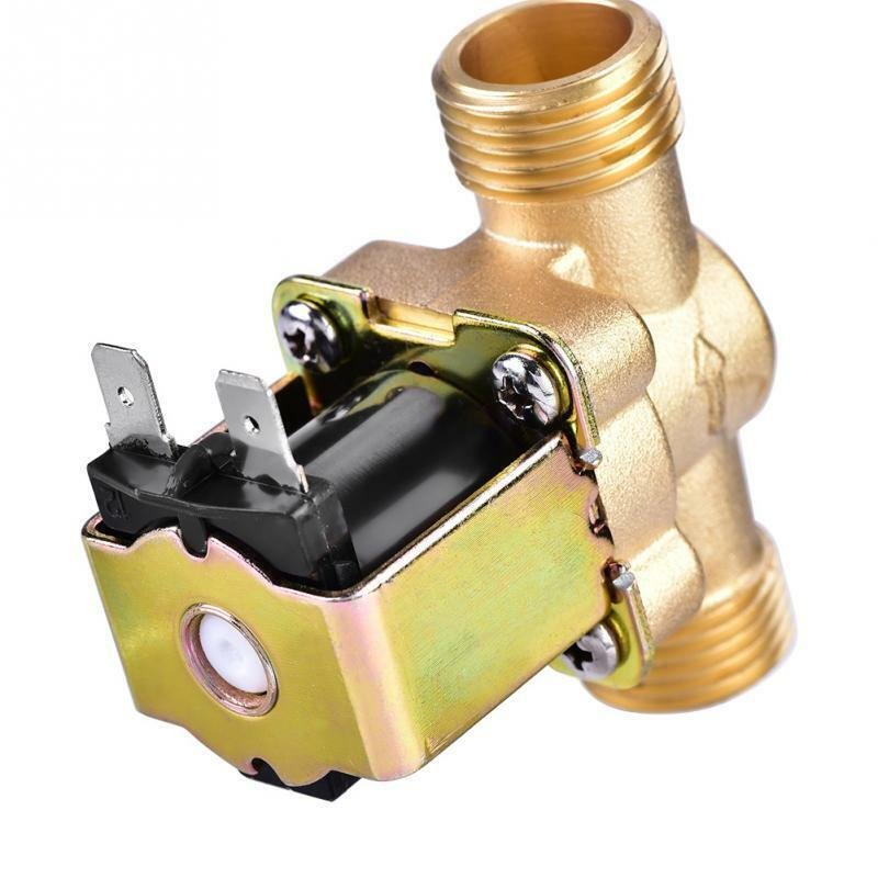 1/2inch DC 24V AC220V Electric Water Valve Control Solenoid Magnetic Valve 212g