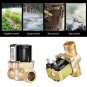 1/2inch DC 24V AC220V Electric Water Valve Control Solenoid Magnetic Valve 212g