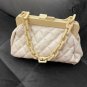 Luxury Stylish Modern Look Womens Shoulder Green Purple White Handbag with Chain