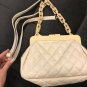 Luxury Stylish Modern Look Womens Shoulder Green Purple White Handbag with Chain