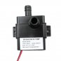 Mini Water Pump 12V 4.2W Plastic 240L/H Waterproof Brushless High Performance