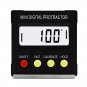 Electronic Level Mini Box Magnetic Base Inclinometer Digital Measuring 360Degree