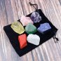 120g-150g bag Natural Crystal Stone Seven Chakras Set Unpolished Beauty Shining