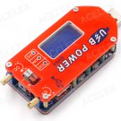 USB adjustable power module DC 1-30V 15W DP3A Digital display Quick Charge Power