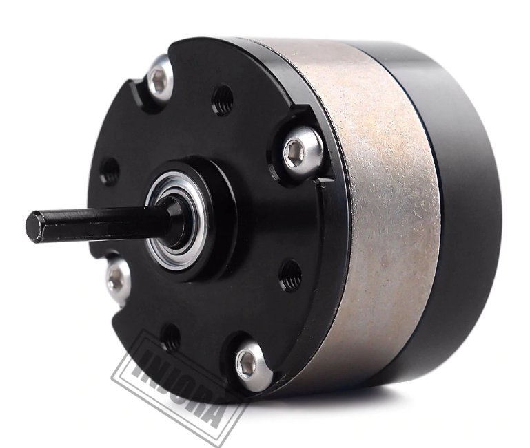 Reducer Planetary Gearbox Transmission Box for 1/10 RC Crawler INJORA Metal 1:3