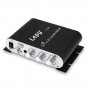 MINI Digital Hi-Fi Car Power Amplifier 2.1CH Digital Subwoofer +Audio Cable Lepy