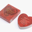 45 Heart-Shaped Guidance Cards Love Oracle English Board Game Educational Toys