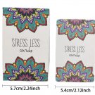 50 Sheet Tarot Deck Entertainment Playing Board Game Stress Less Cards Every Day