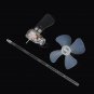Mini Wind Turbines Generator Small Plastic Turbine Wind Generator LED Hot Model