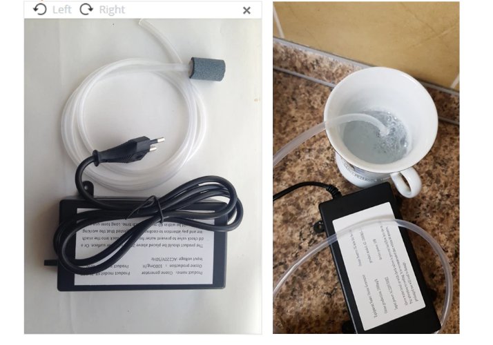 1000Mg Ozonizer Water Air Purifier Cleaner Ozone Generator Cleaner Treat EU Plug