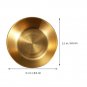 4pcs Modern Home Decor Golden Sauce Dish Appetizer Serving Tray Dish Plates Bowl