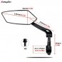 Pentagon Bicycle Rear View Mirror Bike Left Right Mirror Wide Range Back Sight