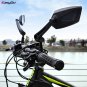 Pentagon Bicycle Rear View Mirror Bike Left Right Mirror Wide Range Back Sight