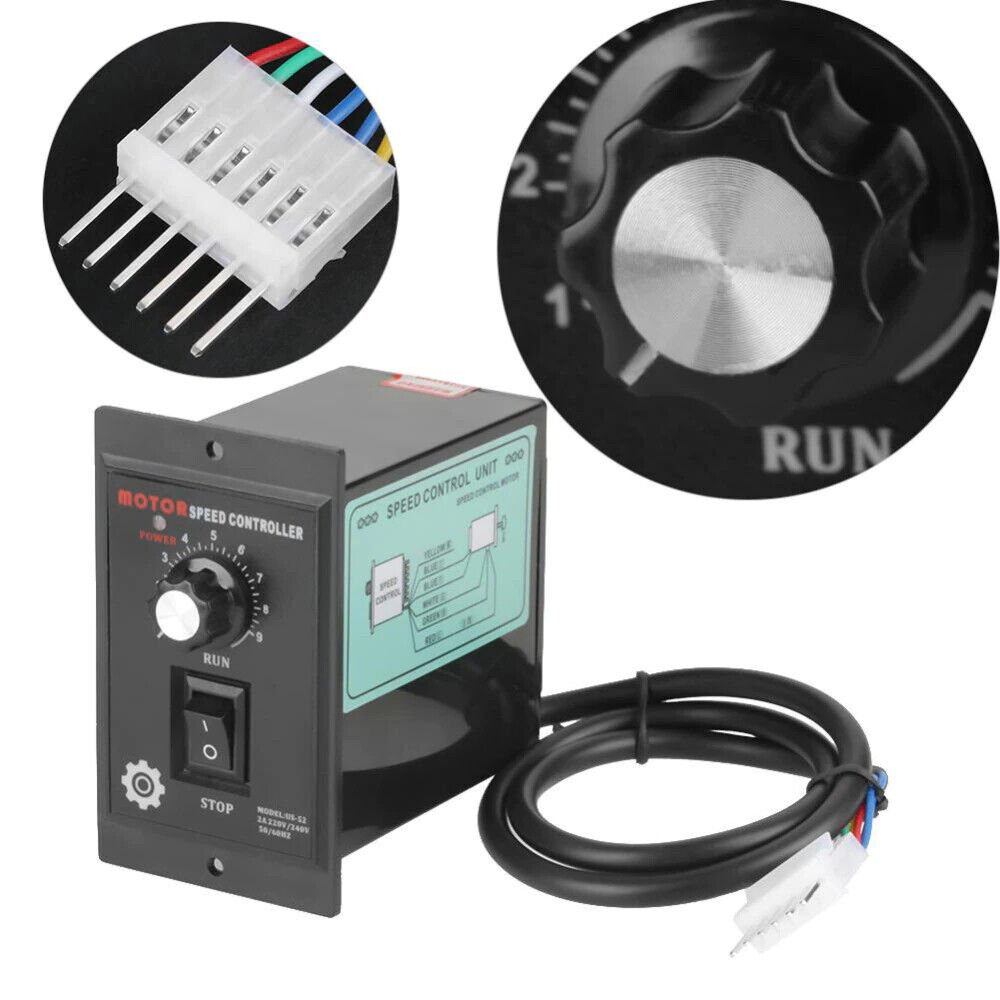 400W AC 220V Motor Speed Pinpoint Regulator Controller Forward and Backward 1Pcs