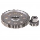 64t Motor Gear 21t 2pcs (21t+64t) 11184 & 11181 Differential Metal Main Gear