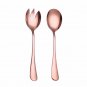 Modern Gold Salad Spoon Fork 2PCS Salad Spoon Colorful Unique Serving Spoon Set