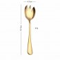 Modern Gold Salad Spoon Fork 2PCS Salad Spoon Colorful Unique Serving Spoon Set