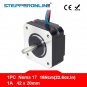 20mm 16Ncm 1A Nema17 Step Motor 4-Lead 17HS08-1004S Short Body Nema 17 Stepper