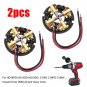 2pcs 18V 27W Drill Power Tool Components Carbon Brushes Kits For Milwaukee C18PD