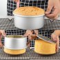 Non Stick Baking Pans 4 6 8 inch Cakes Mould Removable Bottom Round Cake Mold