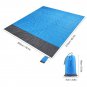 2x2.1M Waterproof Beach Mat Blanket Camping Ground Mat Portable Picnic Mattress