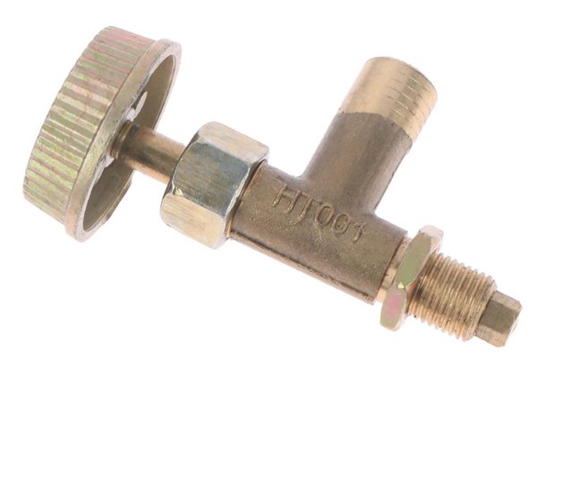 Grill Gas Propane Tank Valve On OFF High Pressure Connector Adapter Regulator