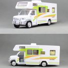 Green Home Coach Camper Van Model 22cm Motorhomes Pullback Vehicle Kids Car Toy
