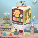 7 in 1 Educational Shape Sorter Musical Toy Baby Activity Cube Toddler Learning