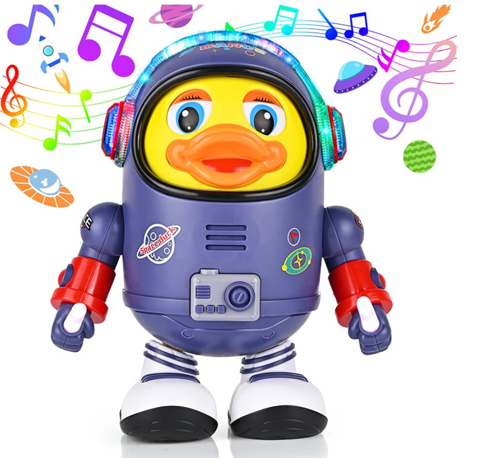 Duck Cosmonaut Dancing Robot Astronaut Baby Duck Space Robot Babies Kids Toy
