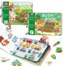 15 Themes 30 Pages Busy Book Early Education Hook&Loop Sticker Sensory Kids Game