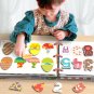 15 Themes 30 Pages Busy Book Early Education Hook&Loop Sticker Sensory Kids Game