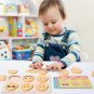 Expression puzzle Matching Children Sensory Thinking Training Board Kids Game