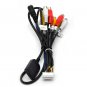 Car AUX RCA Output Wire Subwoofer Amplifier Radios MIC Line Stereo Cable 4G SIM
