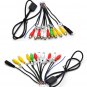 Car AUX RCA Output Wire Subwoofer Amplifier Radios MIC Line Stereo Cable 4G SIM