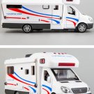 Luxury RV Recreational Vehicle Metal Camper Van Vacation Car Model Metal Kid Toy