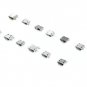 12 Models 60pcs 5Pin SMT SMD Socket Connector Micro USB Type B Female Placement