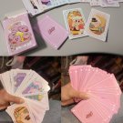 54Pcs Kirbys Poker Game Animation Cartoon Playing Cards Kids Collection Card Toy