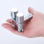 Three-way Filling Angle Valve G1/2 Zinc Wall Mount One Into Two Out  Bathroom