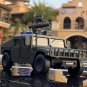 Hummer H1 Armored Off-road Car Model Metal Toy Vehicles Military Combat Kids Toy