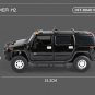 Off-road HUMMER H2 Alloy Car Model 1:32 Vehicles Model Sound and Light Kids Toy