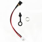 DC5.5x2.1mm Power Charger T-head Plug Electric Scooter Charging Port Round Hole