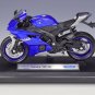 Yamaha 2020 YZF R6 Motorcycle Model Kids Toys Welly 1:18 Vehicles Collectible
