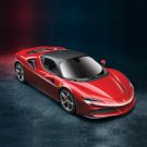 Red 1:24 Modern Luxury Ferrari Bburago SF90 STRADALE Cars Model Vehicle Kids Toy