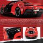 Red 1:24 Modern Luxury Ferrari Bburago SF90 STRADALE Cars Model Vehicle Kids Toy